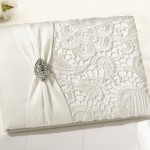 Wedding Guest Book Vintage Lace