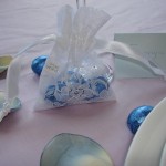 Lace Favour Bag White