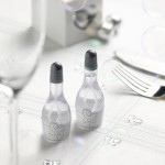 Party Bubbles Silver Heart