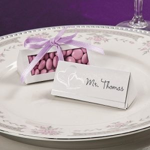 Wedding Place Card Favour Box